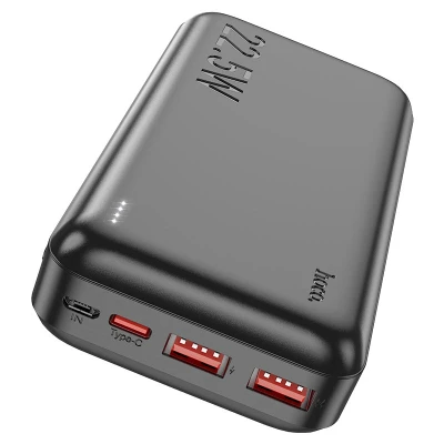 Портативная батарея HOCO 20000mAh, 22.5W, Black — фото 2