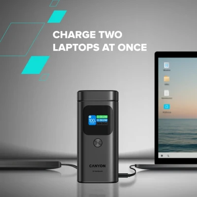Портативна батарея Canyon 15000mAh OnPower 150 Qi2 magnetic Grey (CNS-CPB150DG) [CNS-CPB150DG-B] — фото 11
