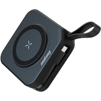 Портативна батарея Energizer Magnetic Wireless 10000mAh 20W PD, AC зарядка, QI/15W, built-in USB-C — фото 2