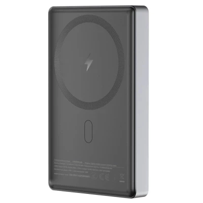 Портативна батарея Sigma X-power SI10A7QL-MAG grey 10000mAh, Magnetic wireless 15W, PD+QC, 20W max (4827798955116) [4827798955116-B] — фото 4