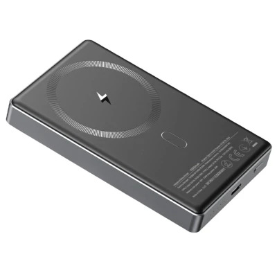 Портативна батарея Sigma X-power SI10A7QL-MAG grey 10000mAh, Magnetic wireless 15W, PD+QC, 20W max (4827798955116) [4827798955116-B] — фото 5