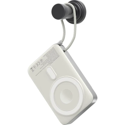 Портативна батарея Sigma X-power SI10A8QL-MAG silver 10000mAh, Magnetic wireless 15W, charge iWatch, PD+QC, 22,5W max (4827798161012) [4827798161012-B] — фото 6
