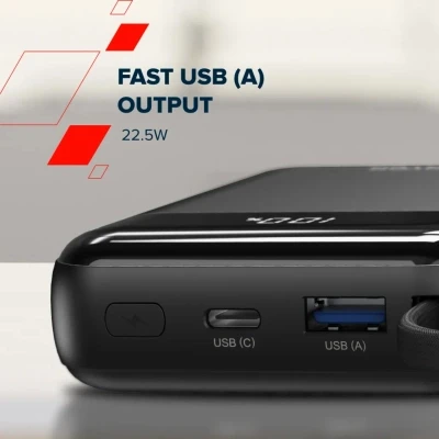 Портативная батарея Canyon 10000mAh OnPower 104 PD/20W, QC/22.5W built-in cable Black (CNS-CPB104B) [CNS-CPB104B-B] — фото 12