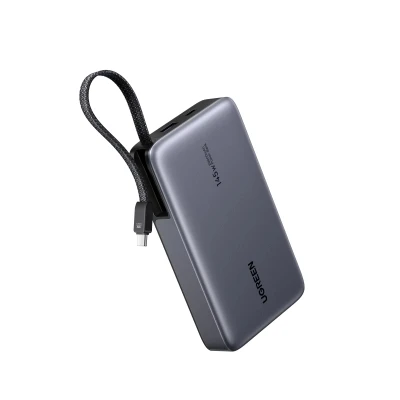Портативна батарея Ugreen 20000mAh 145W with Built-in Cable