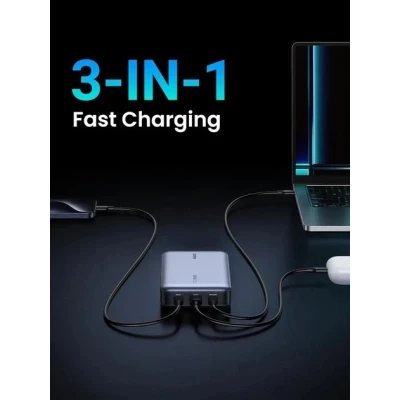 Портативная батарея Ugreen 20000mAh 100W Two-way Fast Charging (PB720 25188) [PB72025188-B] — фото 5