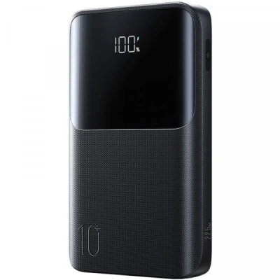 Портативна батарея JOYROOM 10000mAh 22,5W PD, QC/3.0, 2*USB-A, USB-C In/Out, MicroUSB in, Black
