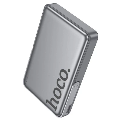 Портативна батарея HOCO 10000mAh Sunlight PD/20W Magnetic with stand Metal Grey (Q36A / 714987) [Q36A714987-B] — фото 5
