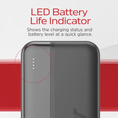 Портативна батарея Energizer 10000mAh 15W, USB-А, 2*USB-C, Black (UE10050CC) [UE10050CC-B] — фото 7