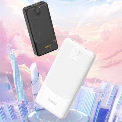 Портативна батарея Dudao 10000mAh K10 12W, 2*USB-A, USB-C(IN), Black — фото 2