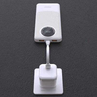 Портативна батарея Dudao 10000mAh K12 22.5W, PD, QC, 2*USB-A, USB-C(In/Out), White (6976625333875) [6976625333875-B] — фото 3