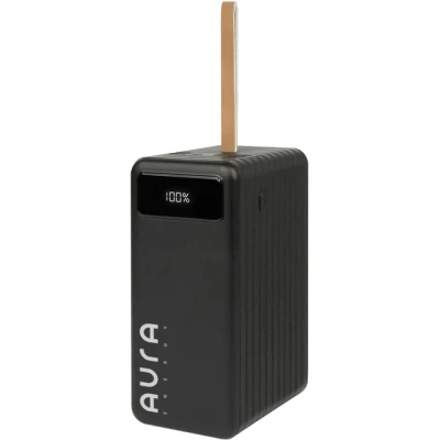 Портативна батарея AURA NRG-P120 120000mAh 22.5W Black