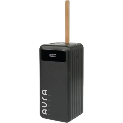 Портативна батарея AURA NRG-P80 80000mAh 22.5W Black