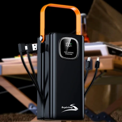 Портативна батарея Aspiring Light 60 60000mAh PD/22.5W (VTR-PB-L60) [VTR-PB-L60-B] — фото 3