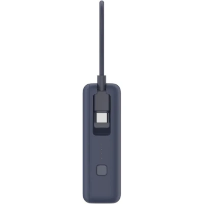 Портативная батарея Xiaomi 10000mAh 33W Integrated Cable Blue (BHR9341GL) [BHR9341GL-B] — фото 3