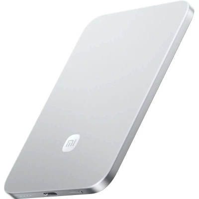 Портативная батарея Xiaomi 5000mAh UltraThin Magnetic 15W Silver — фото 2