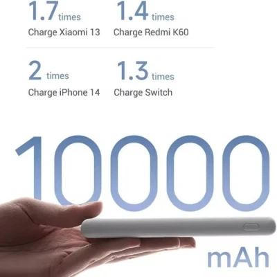 Портативна батарея Xiaomi 10000mAh 22.5W Lite White (BHR9350GL) [BHR9350GL-B] — фото 6