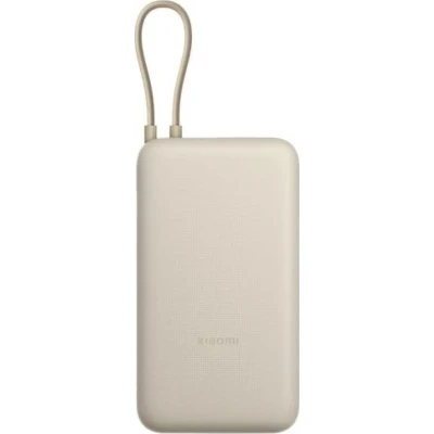 Портативна батарея Xiaomi 20000mAh 33W Integrated Cable Oak Bark (BHR8851GL) [BHR8851GL-B]