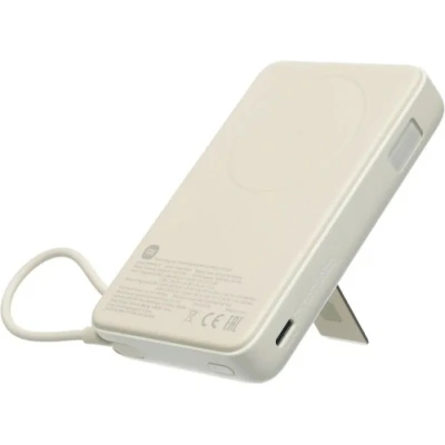 Портативная батарея Xiaomi 10000mAh Magnetic with Built-in Stand Beige (BHR08PBGL) [BHR08PBGL-B] — фото 6