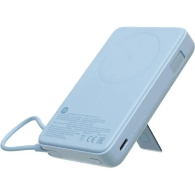 Портативна батарея Xiaomi 10000mAh Magnetic with Built-in Stand Blue (BHR08PCGL) [BHR08PCGL-B] — фото 7