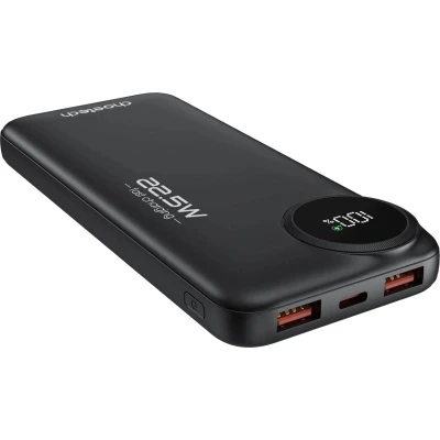 Портативна батарея Choetech 10000mAh, 22.5W, PD, QC/3.0, Black (M15-B791-ACBK-NG) [M15-B791-ACBK-NG-B] — фото 3