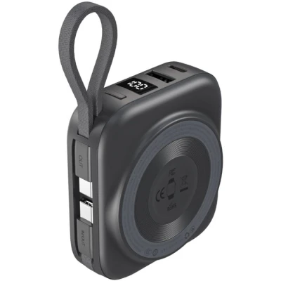 Портативна батарея Choetech Magnetic Wireless 10000mAh, 22.5W, PD, build USB-C, Apple Watch charger