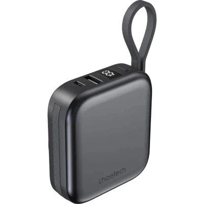 Портативна батарея Choetech Magnetic Wireless 10000mAh, 22.5W, PD, build USB-C, Apple Watch charger — фото 2