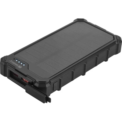 Портативная батарея Sandberg 10000mAh, 22.5W, PD, Solar, CampLED, PowerThrough, IP65 (421-23) [421-23-B] — фото 3