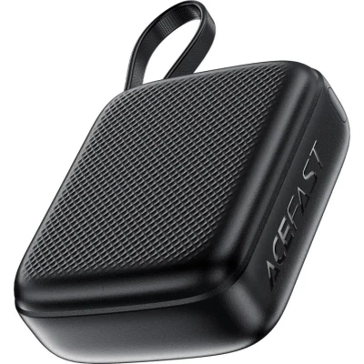 Портативна батарея Acefast 10000mAh, 20W, PD, QC/3.0, build Type-C cable, M15, Black (6974316283973) [6974316283973-B] — фото 3