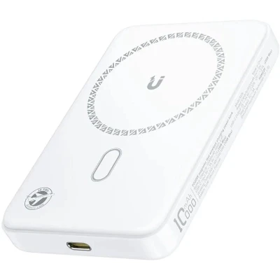 Портативна батарея Acefast Magnetic Wireless 10000mAh, 20W, PD, QC/3.0, QI 15W, M26, White — фото 2