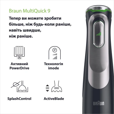 Блендер Braun MQ 9135 XI [MQ9135XI-B] — фото 2