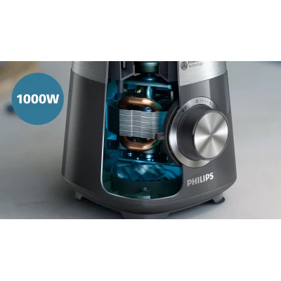 Блендер Philips стаціонарний Series 5000, 1000Вт, чаша-2000мл, сірий (HR3020/20) [HR302020-B] — фото 5