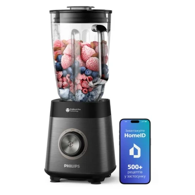 Блендер Philips стаціонарний Series 5000, 1200Вт, чаша-2000мл, скло, склянка в ко (HR3041/00) [HR304100-B] — фото 12