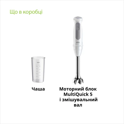 Блендер Braun MQ 50001 M WH [MQ50001MWH-B] — фото 7