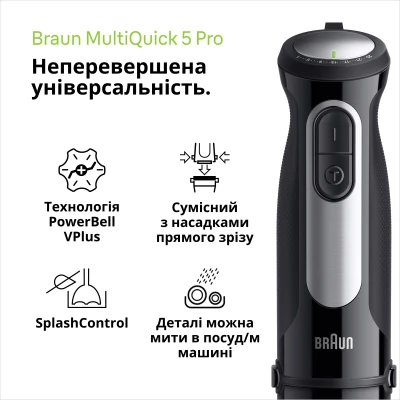 Блендер Braun MQ 55254 MBK [MQ55254MBK-B] — фото 2