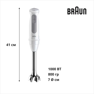 Блендер Braun MQ 50236 MWH [MQ50236MWH-B] — фото 5