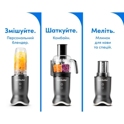 Блендер NUTRIBULLET NB1224DG [NB1224DG-B] — фото 2
