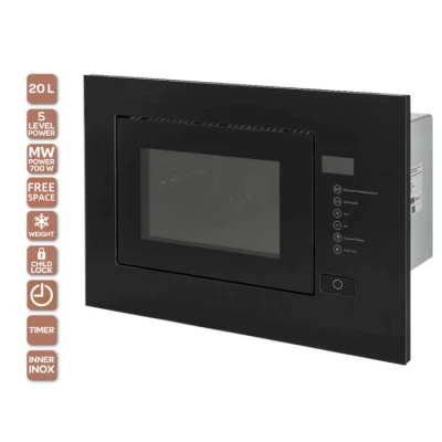 Микроволновая печь Ventolux MWBI 20 G BK TC FS [MWBI20GBKTCFS-B] — фото 2