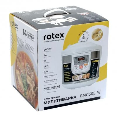 Мультиварка Rotex RMC508-W [RMC508-W-B] — фото 7