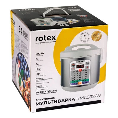 Мультиварка Rotex RMC 532-W (RMC532-W) [RMC532-W-B] — фото 8