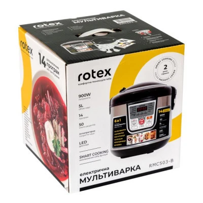 Мультиварка Rotex RMC503-B [RMC503-B-B] — фото 7