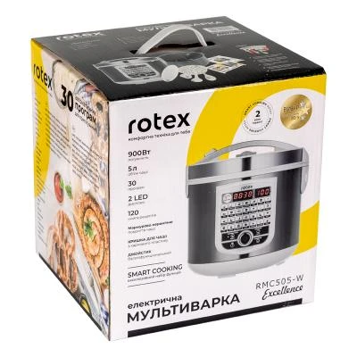 Мультиварка Rotex RMC505-W Excellence [RMC505-WExcellence-B] — фото 7