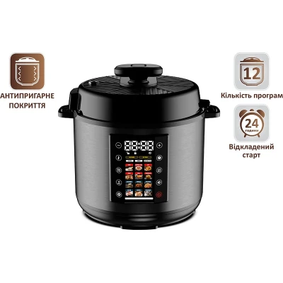 Мультиварка PRIME Technics PPC 121 Profi Cook [PPC121ProfiCook-B] — фото 4