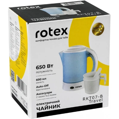 Електрочайник Rotex RKT07-B Travel [RKT07-BTravel-B] — фото 5