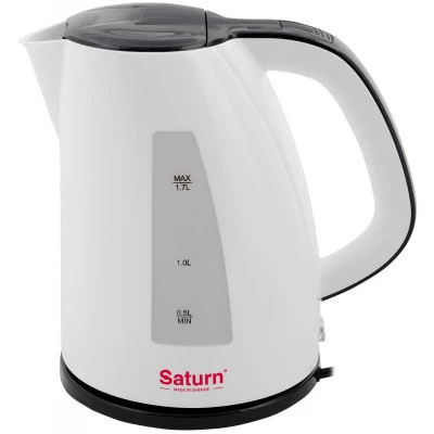 Електрочайник Saturn ST-EK8436U White/Black [ST-EK8436UWhiteBlack-B]
