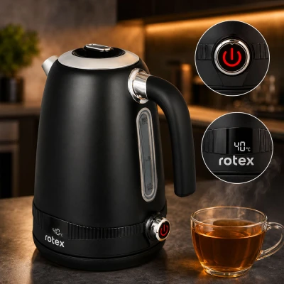 Електрочайник Rotex RKT79-B Smart [RKT79-BSmart-B] — фото 4