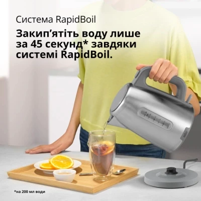 Электрочайник Braun WK 1500 GY [WK1500GY-B] — фото 7