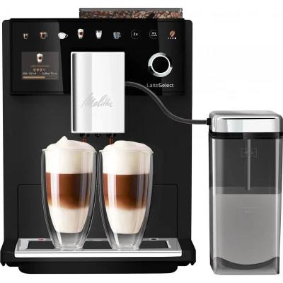 Кавоварка MELITTA Latte Select frosted Black