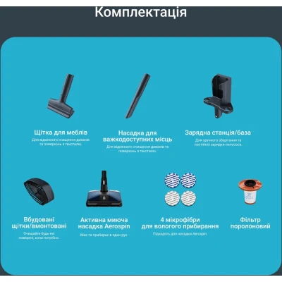Пылесос Rowenta X-Force Flex 14.80 (RH9BC1WO) [RH9BC1WO-B] — фото 12