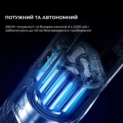 Пилосос Deerma T10W (DEM-T10W) [DEM-T10W-B] — фото 4