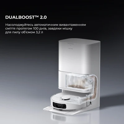 Пылесос Dreame Bot D20 Ultra (RLD31SE) [RLD31SE-B] — фото 5